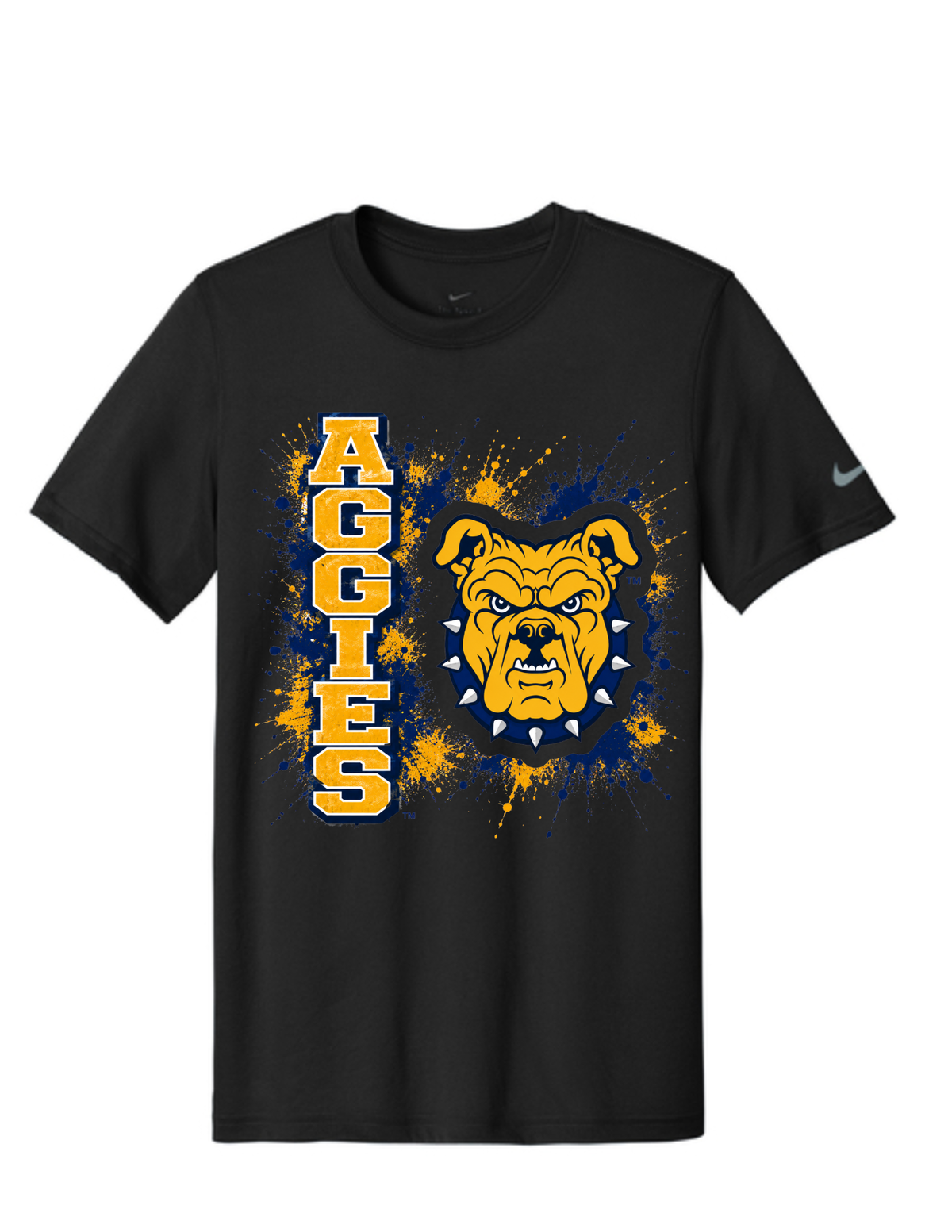 AGGIES SPLIT BULLDOG