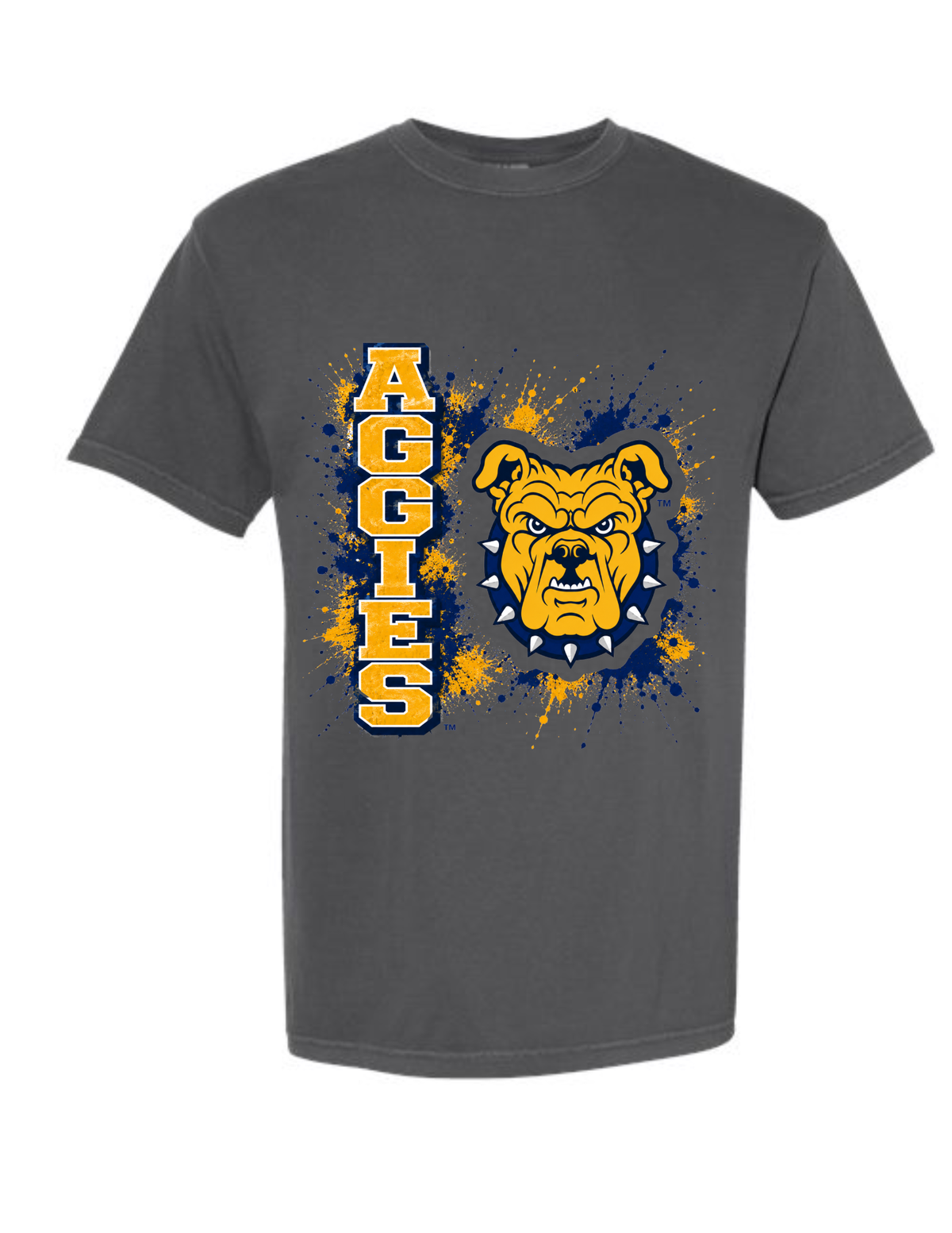 AGGIES SPLIT BULLDOG