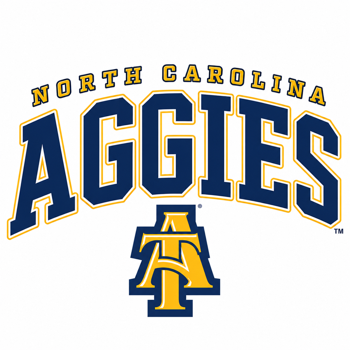 NORTH CAROLINA AGGIES ARCH